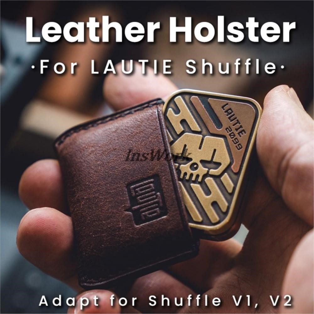 Edc Deep Carry - Lautie edc Leder holster für Shuffle