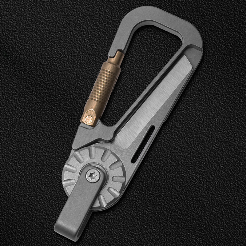Edc Car Carry - Auto-Schlüsselanhänger aus Titanlegierung für Herren –