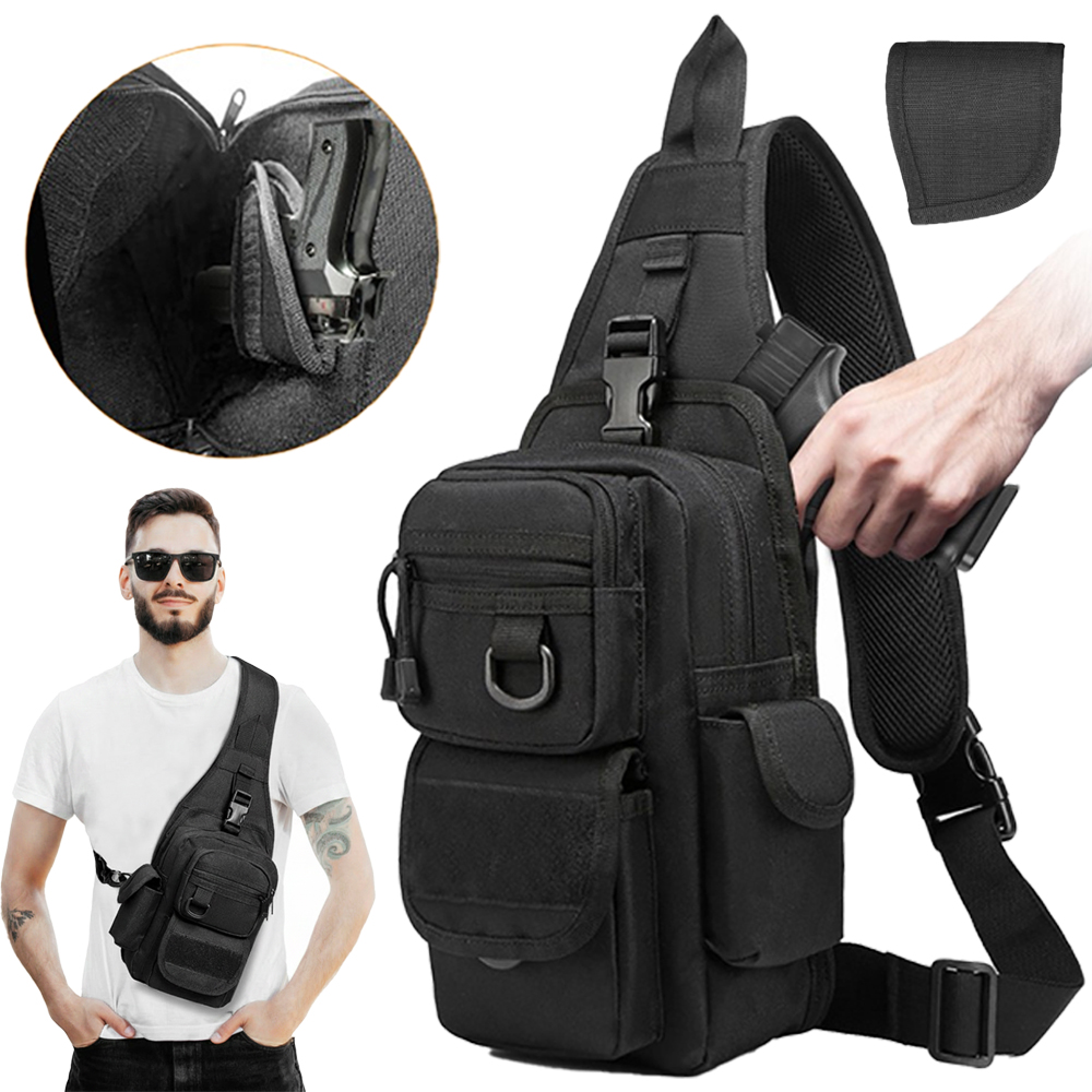 Edc Carry Pistols - Taktische Pistolen-Tasche Verdeckte Waffentragetasche Crossbody Sling