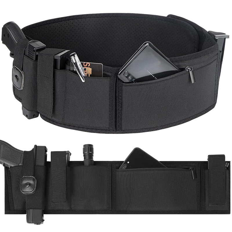 Edc Carry Handgun - Bauchband-Pistolenholster für verdecktes Tragen, Hüftband-Holster für