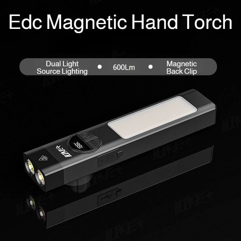 Edc Car Carry - Multifunktionale Taschenlampe mit zwei Lichtquellen, tragbare