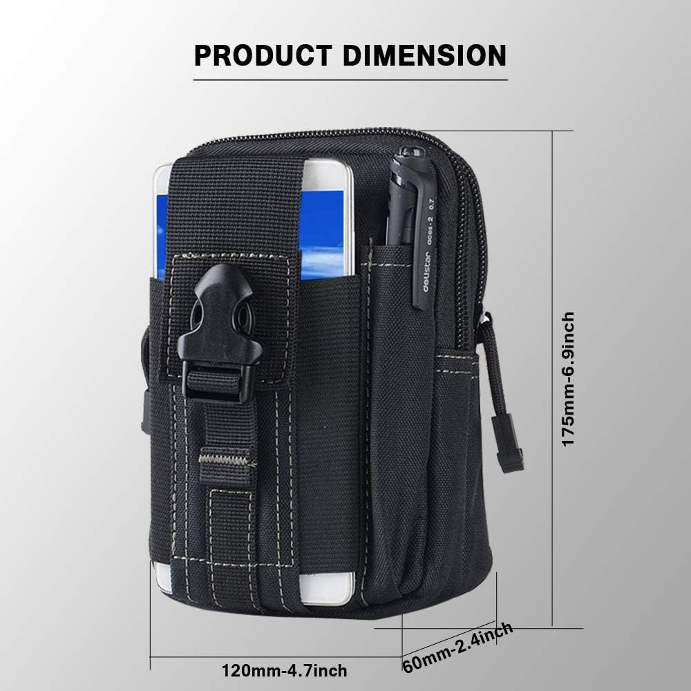 Taktische Molle-Gürteltasche,  – Edc Deep Carry Bewertung und Preis