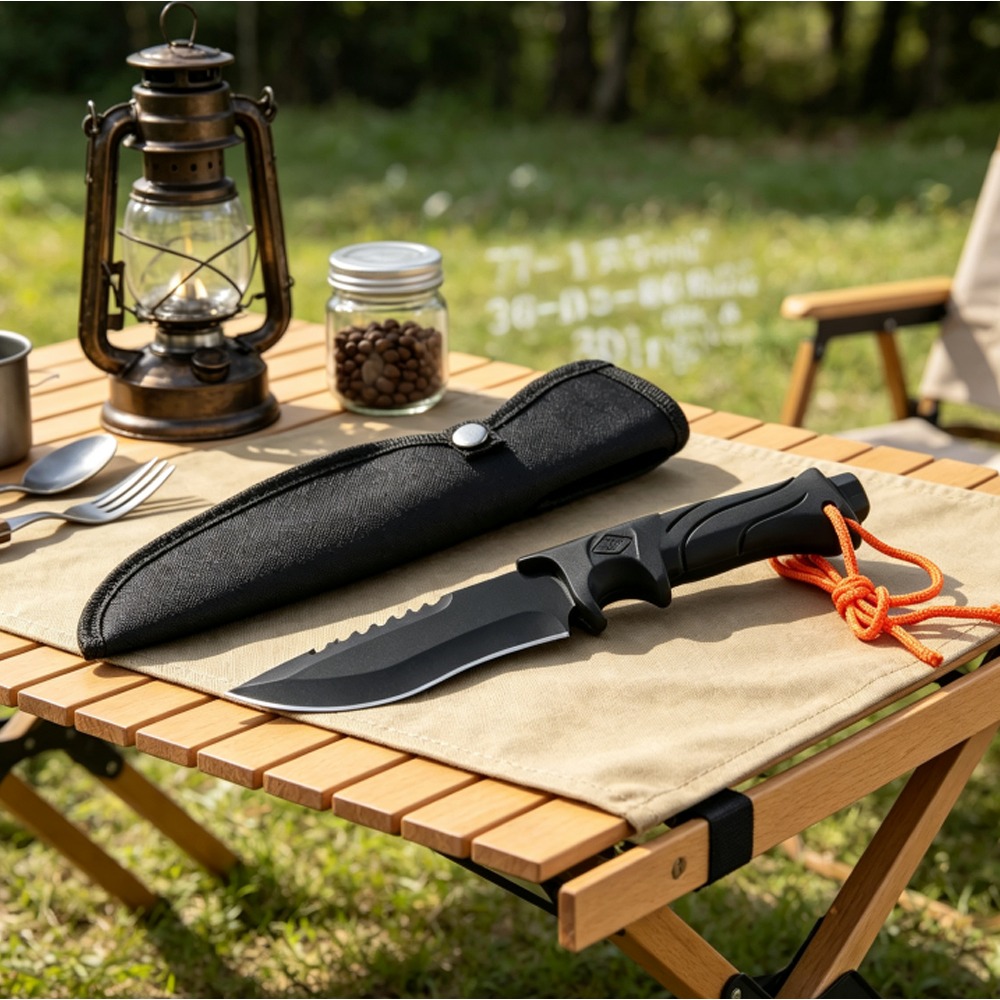 Multifunktionales Camping- und – Edc Carry Fixed Blade Knife Bewertung und Preis