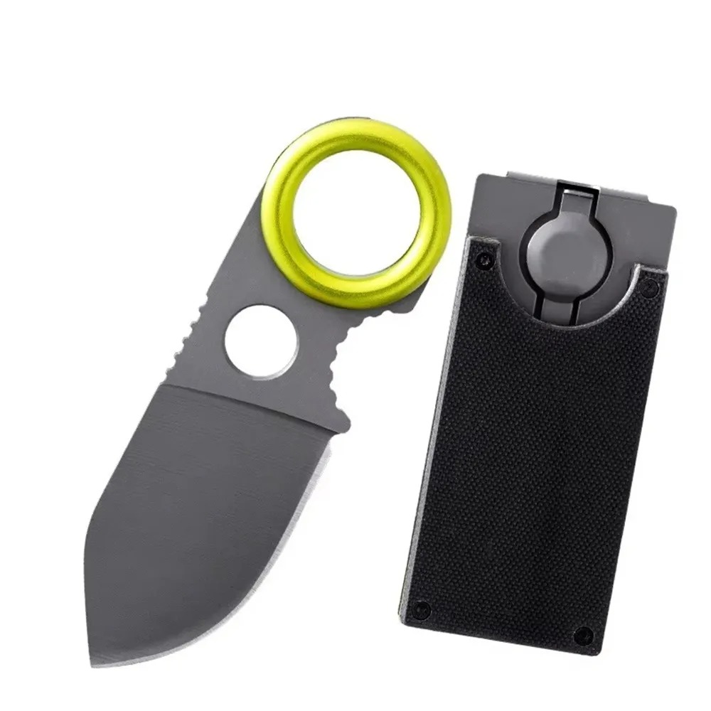 Mini EDC Ringmesser mit festst – Edc Carry Fixed Blade Knife Bewertung und Preis