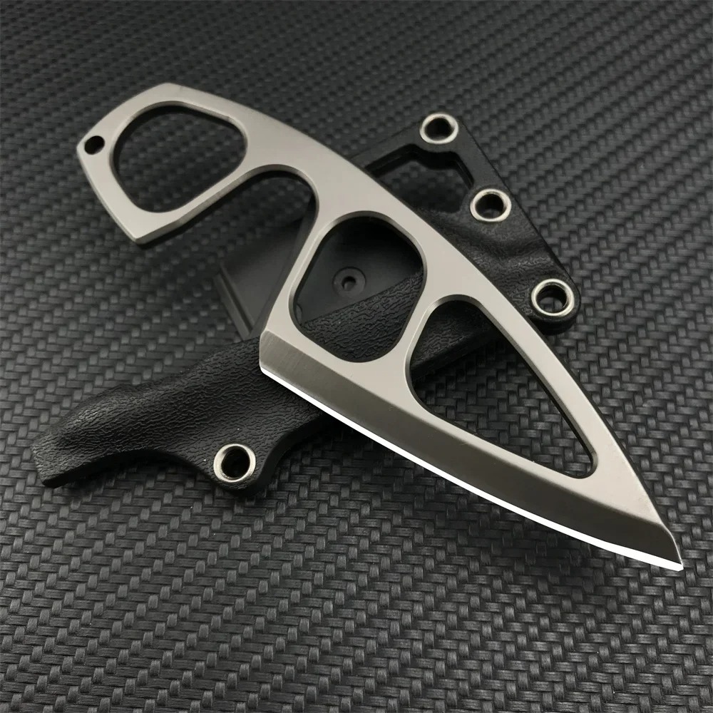 Hochharter Halsmesser mit 440C – Edc Carry Fixed Blade Knife Bewertung und Preis