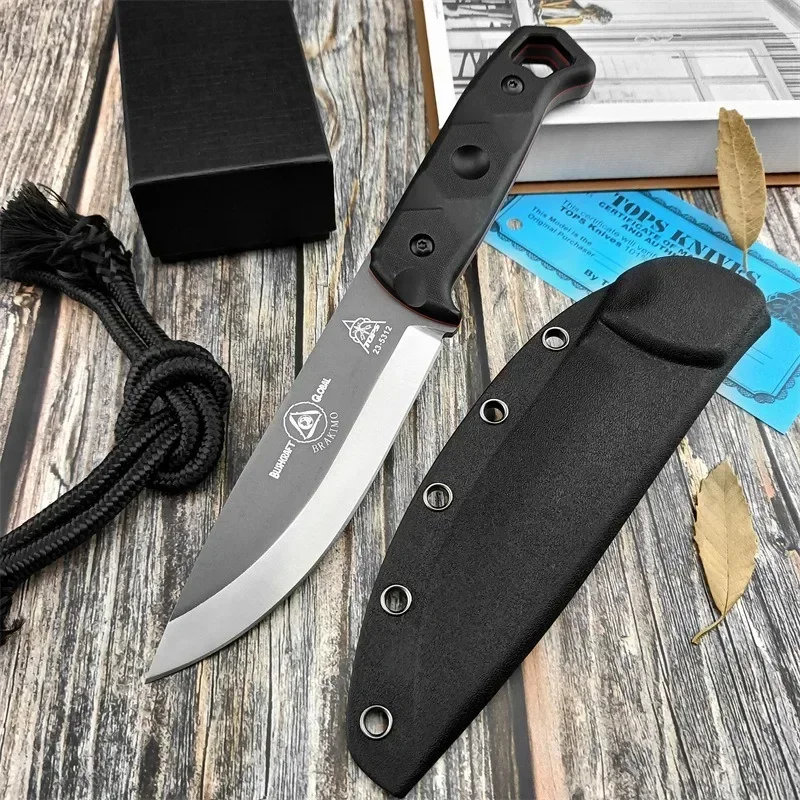 Tragbares D2-Stahl-Messer mit  – Edc Carry Fixed Blade Knife Bewertung und Preis