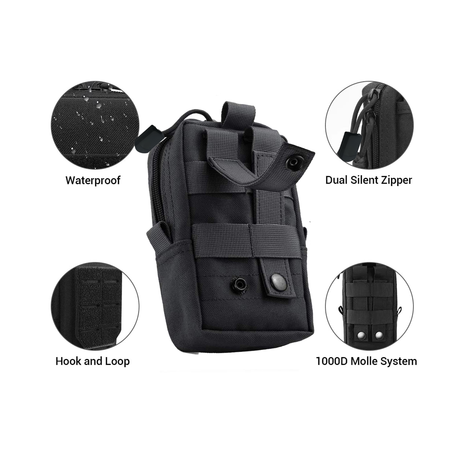 Taktische Molle Tasche Taille  – Edc Deep Carry Bewertung und Preis
