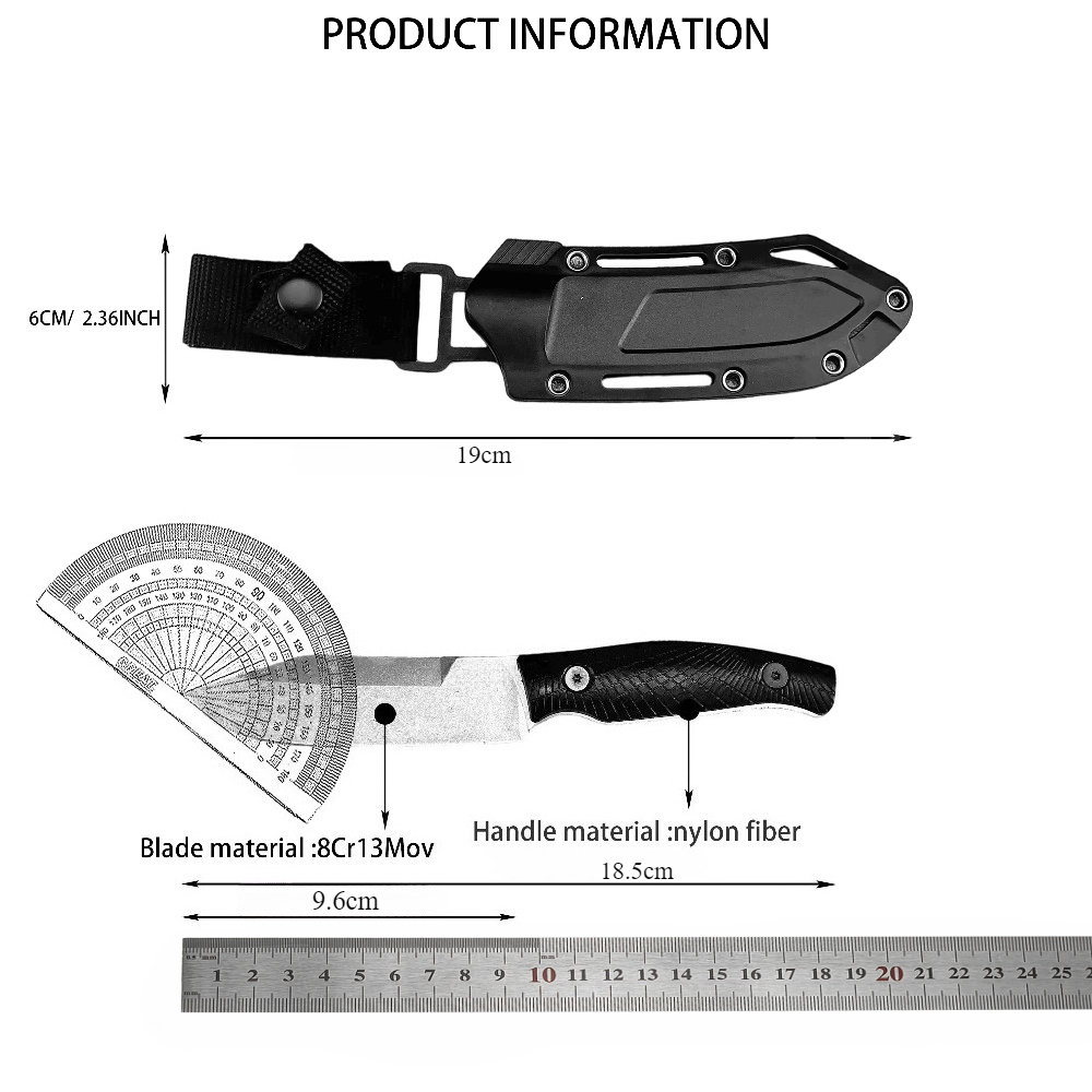 KS 1083 Schwarzes kleines gera – Edc Carry Fixed Blade Knife Bewertung und Preis