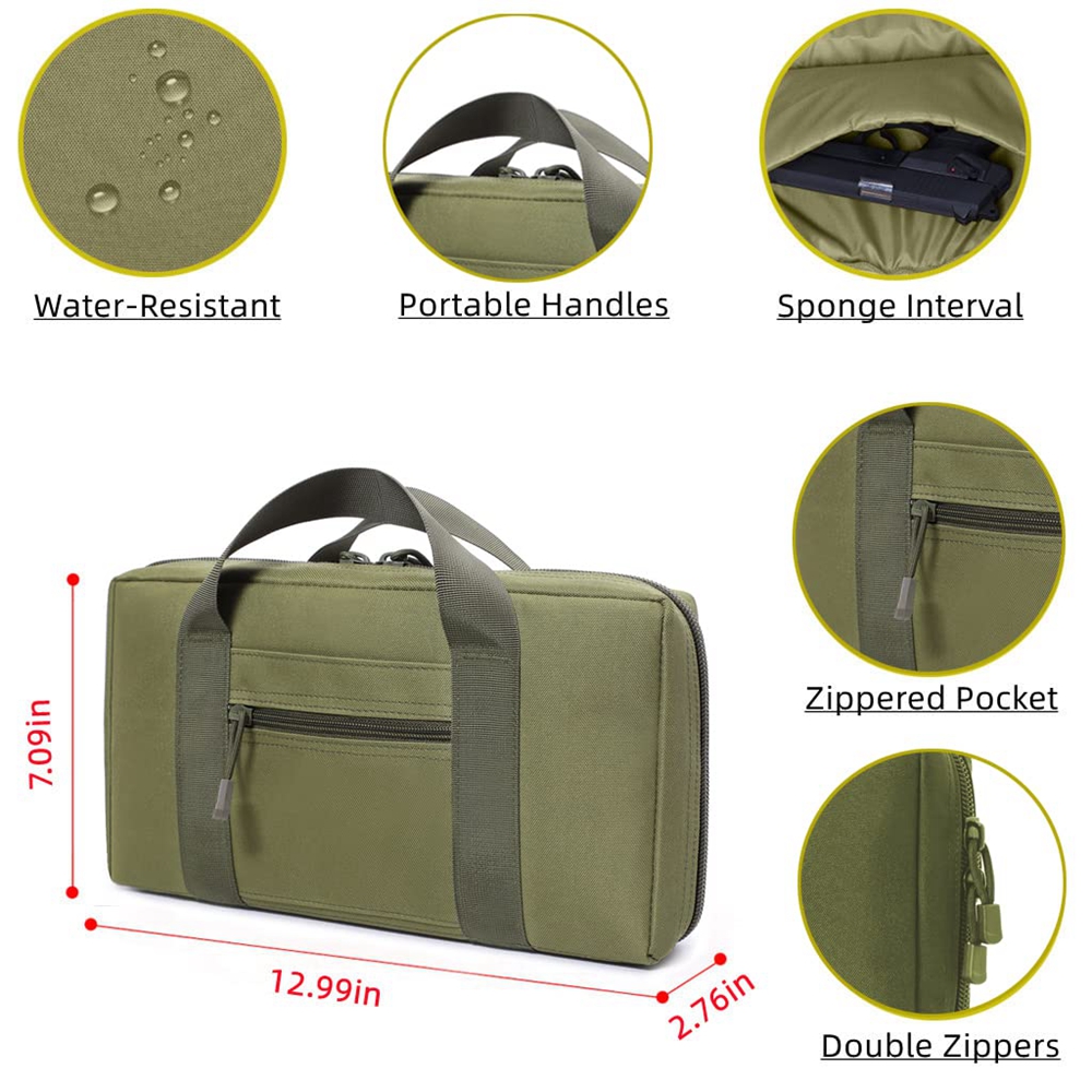 Taktische Pistolen-Tragetasche – Edc Carry Handgun Bewertung und Preis