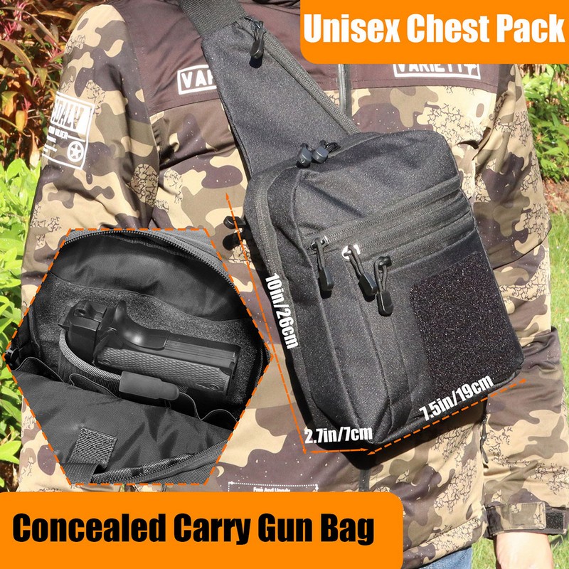 Neue Taktische Brusttasche Pis – Edc Carry Pistols Bewertung und Preis