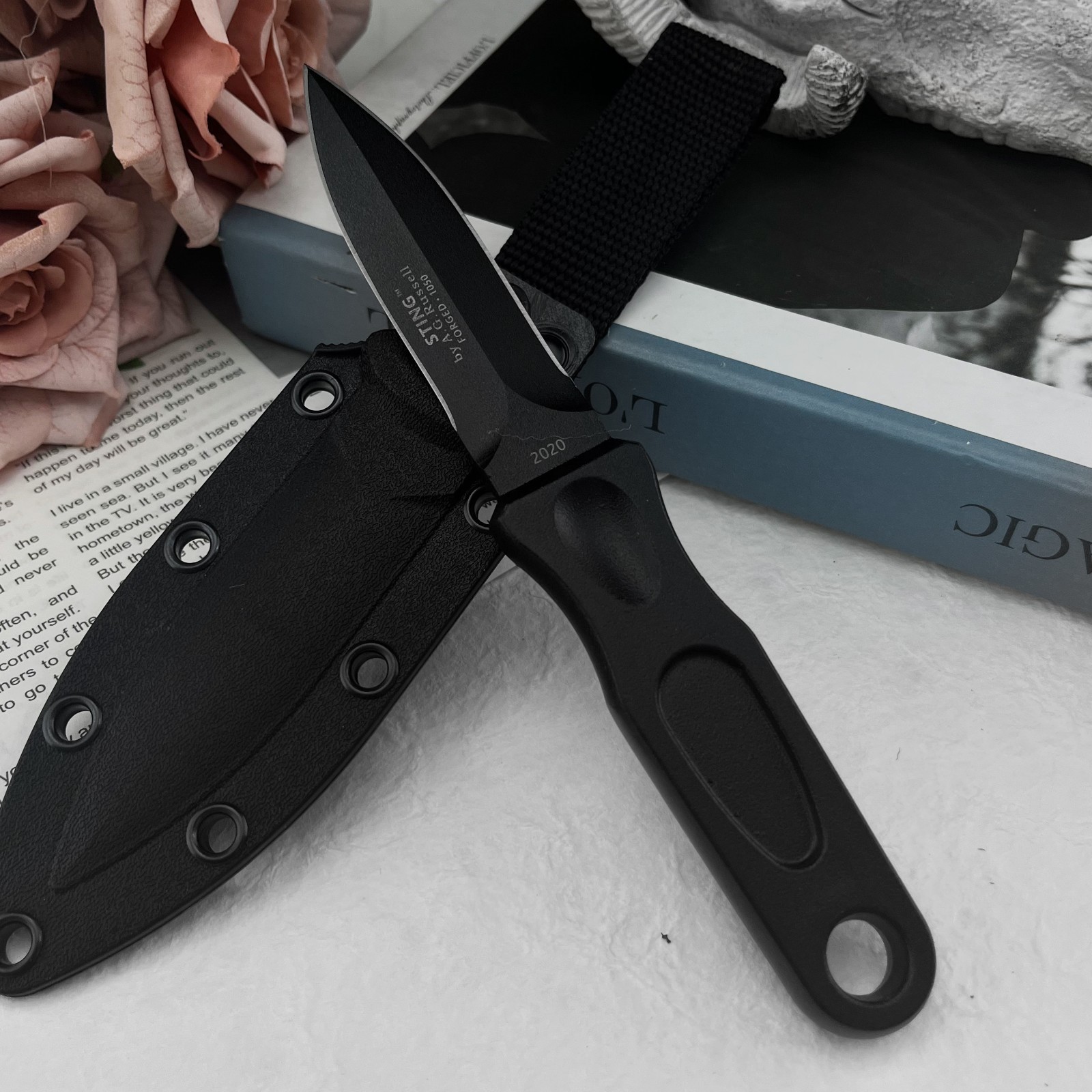 Multifunktions-Messer mit fest – Edc Carry Fixed Blade Knife Bewertung und Preis