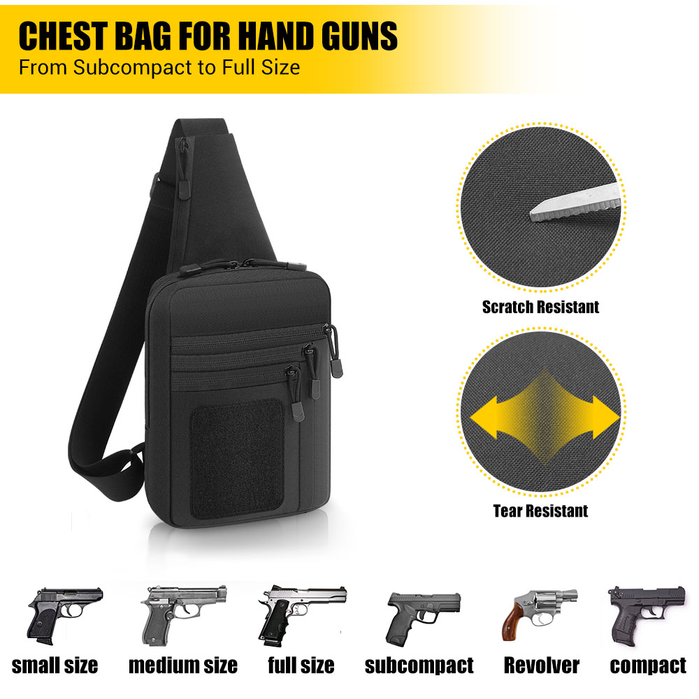 Taktische Pistolen-Tasche Verd – Edc Carry Handgun Bewertung und Preis