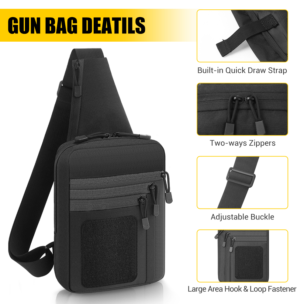 Taktische Pistolen-Tasche Verd – Edc Carry Handgun Bewertung und Preis