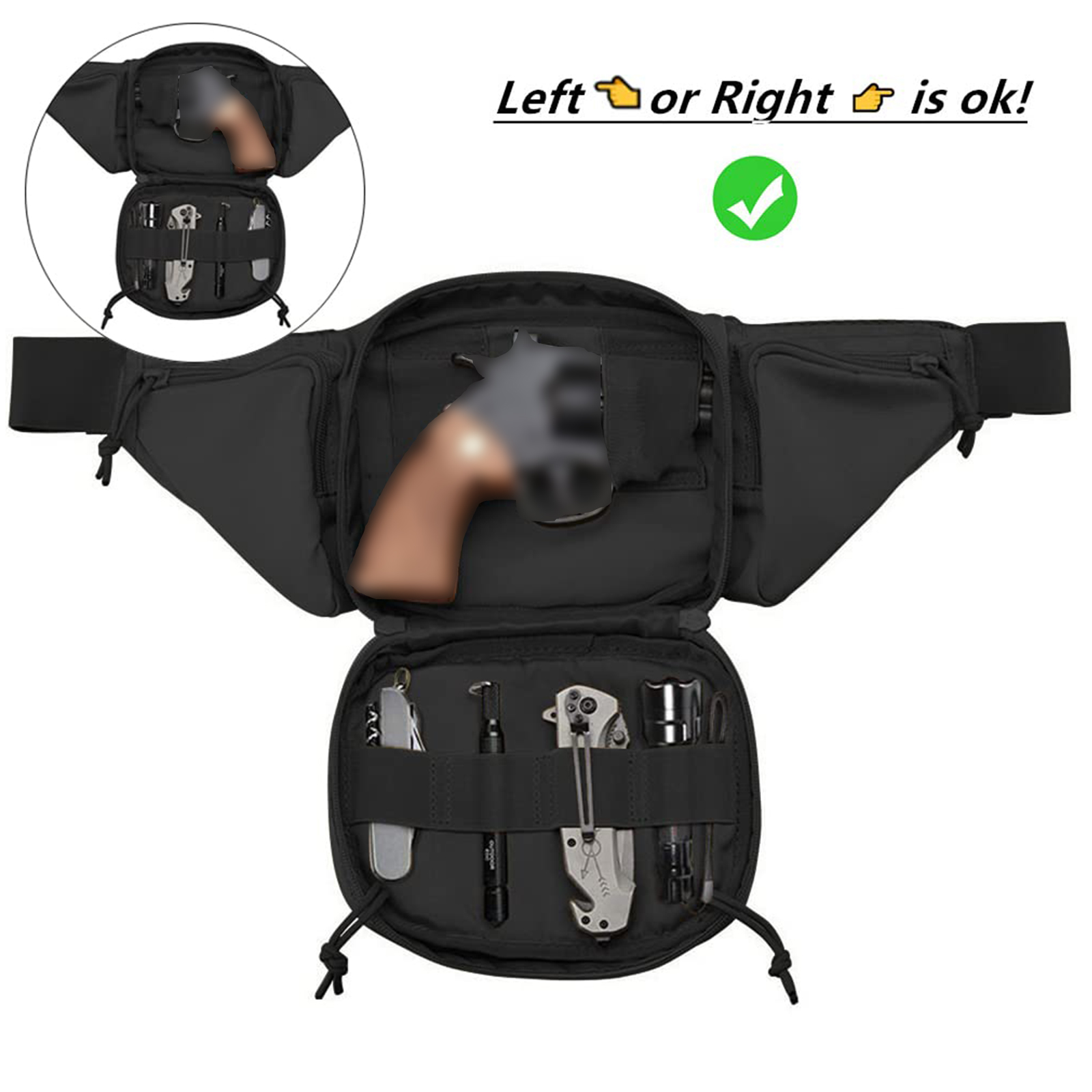 Taktische Gürteltasche, Pistol – Edc Carry Pistols Bewertung und Preis
