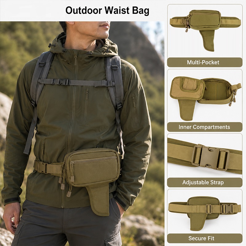 Multifunktionale Hüfttasche au – Edc Concealed Carry Bag Bewertung und Preis