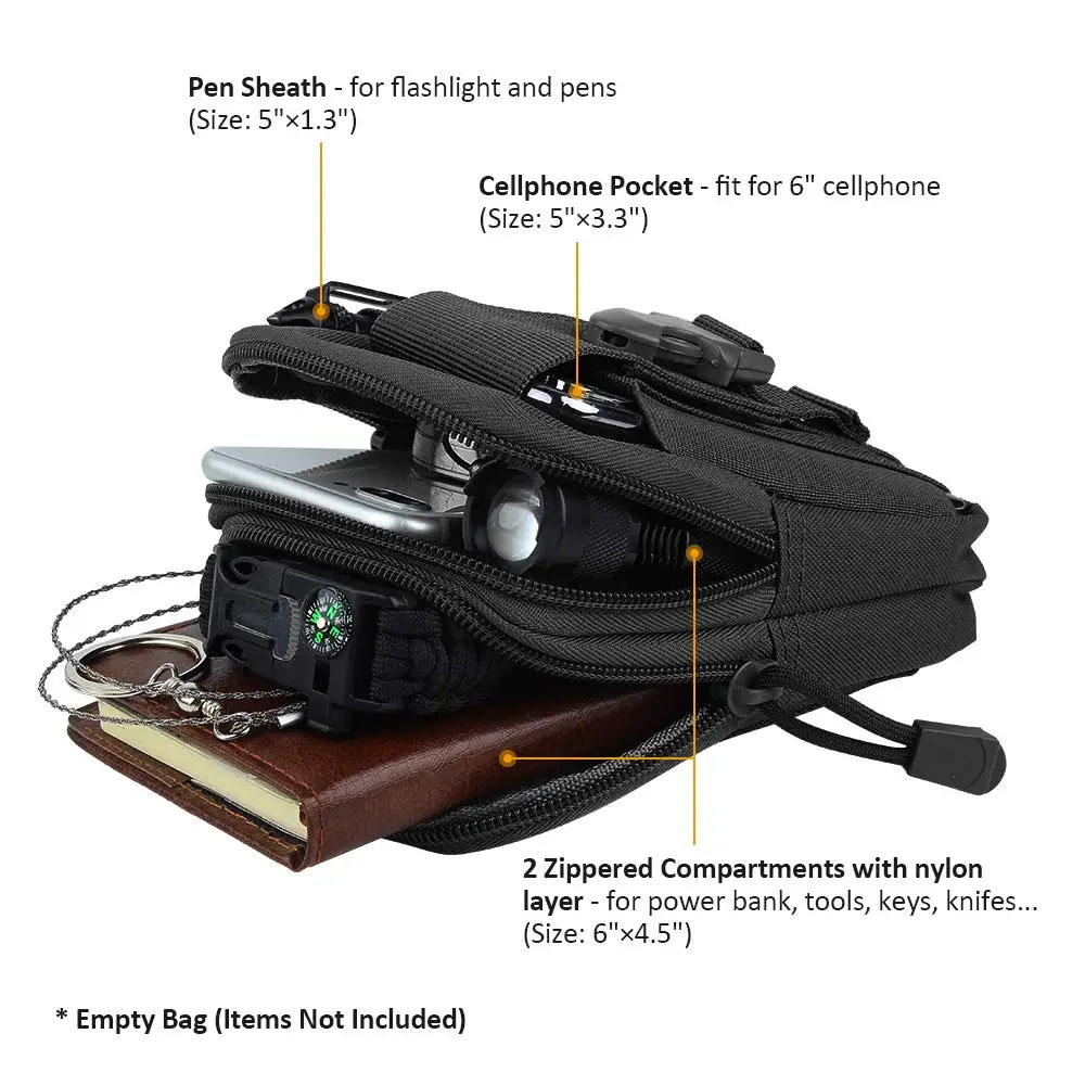 Outdoor-Ausrüstung Werkzeug-Ga – Edc Deep Carry Bewertung und Preis